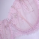 Ephemere - Light Pink Lace Balconette Bra