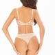 On The Cloud - Beige Mesh Seamless Panties