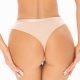 On The Cloud - Beige Mesh Seamless Panties