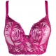 Brilliance 1 - Fuchsia Pink Longline Bra