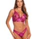 Brilliance 1 - Fuchsia Pink Longline Bra