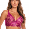 Brilliance 1 - Fuchsia Pink Longline Bra