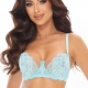 On The Clouds 1 - Mint Blue Lace Balconette