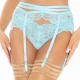 On The Clouds 1 - Mint Blue Lace Thongs