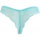 On The Clouds 1 - Mint Blue Lace Thongs