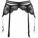 Just Like Heaven 9 - Black Lace Garter Belt