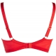 Just Like Heaven 10 - Unlined Red Bra Balconette